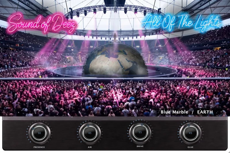 All Of The Lights plugin faceplate