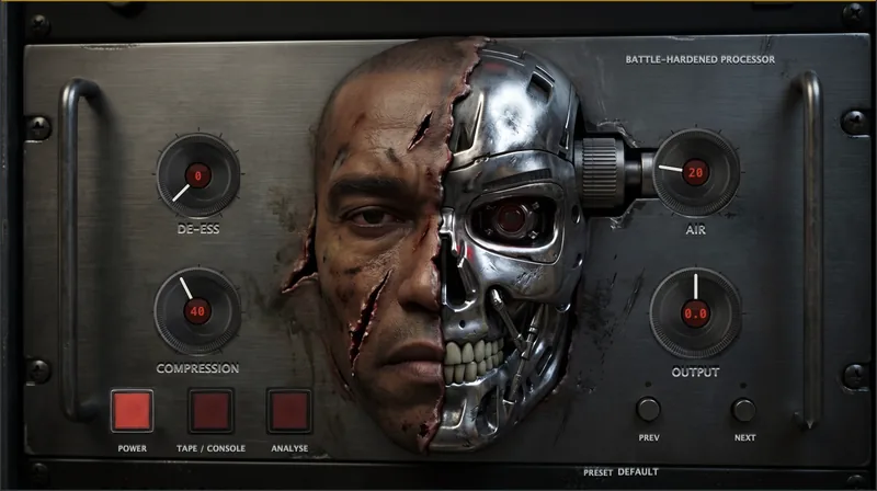 FAITH IN ROBOTS plugin faceplate