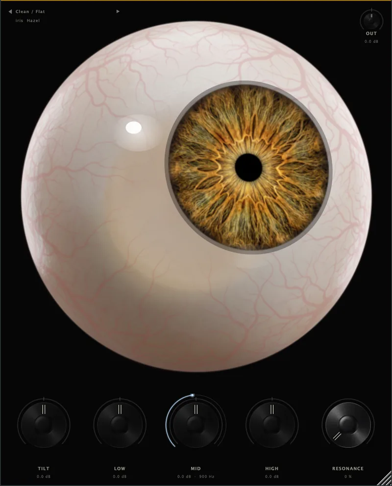 IRIS plugin faceplate